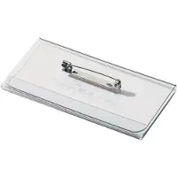 Durable 800119, Abzeichen, Landschaft, Kunststoff, Transparent, 75 mm, 40 mm