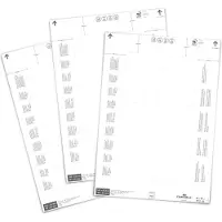 Durable 103102, Weiß, Rechteck, Laser/Inkjet, 6,5 cm, 80 Stück(e)
