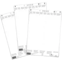 Durable 102202, Weiß, Rechteck, 100 x 38 mm, ?4, Laser/Inkjet, 240 Stück(e)