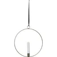 Star Trading LED Pendelleuchte Flamme Ring in Gold 0,06W