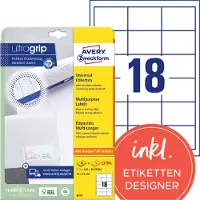 Avery-Zweckform Universal-Etiketten