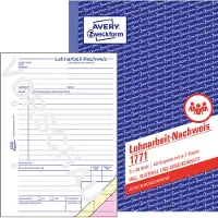 Avery-Zweckform Lønafregning formular 1771 DIN A5
