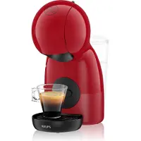 Krups KP 1A01 Nescafe Dolce Gusto Piccolo XS weiß/schwarz/bordeaux, Farbe:Rot/Schwarz