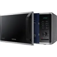 Samsung MG23K3515AS, Arbeitsplatte, Grill-Mikrowelle, 23 l, 800 W, Eingebautes Display, LED