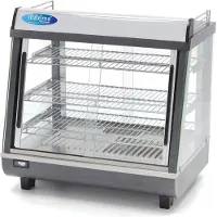 Maxima Warmhaltevitrine für Lebensmittel - 96L - 67,5cm - 3 Regale -.