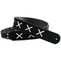RightOnStraps Legend DG Gitarrengurt Black