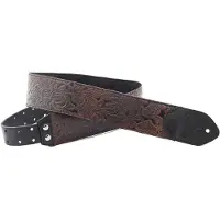 RightOnStraps Leathercraft Blackguard Gitarrengurt Black