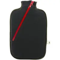 Hugo Frosch Wärmflasche Öko 2 l Softshell schwarz 1 St