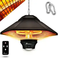 Tresko Heizstrahler TDCHSL-005, outdoor, Infrarotstrahler, mit Fernbedienung, 1200 Watt