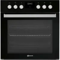 Bauknecht HI5 EP8VS2 ES + CHR 3462 IN, Keramik, 4 Zone(n), Glaskeramik, Schwarz, Berührung, 59 cm