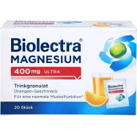 Biolectra Magnesium 400 mg Trinkgranulat Orange