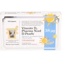 Pharma Nord Vitamin D3 D-Pearls 38 µg Kapseln 120 St