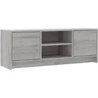 vidaXL TV-Schrank Grau Sonoma 102x30x37,5 cm Holzwerkstoff