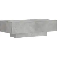 vidaXL Couchtisch Betongrau 100x49,5x31 cm Holzwerkstoff