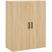 vidaXL Wandschrank Sonoma-Eiche 69,5x34x90 cm
