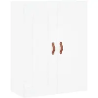 vidaXL Wandschrank Weiß 69,5x34x90 cm Holzwerkstoff