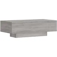 vidaXL Couchtisch Grau Sonoma 100x49,5x31 cm Holzwerkstoff