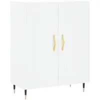 vidaXL Sideboard Weiß 69,5x34x90 cm Holzwerkstoff
