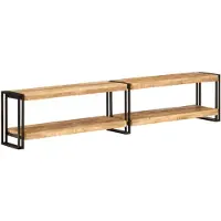 vidaXL TV-Schrank 200x30x40 cm Massivholz Mango