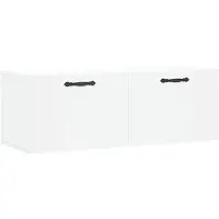 vidaXL Wandschrank Weiß 100x36,5x35 cm Holzwerkstoff