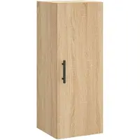 vidaXL Wandschrank Sonoma-Eiche 34,5x34x90 cm