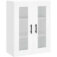 vidaXL Wandschrank Weiß 69,5x34x90 cm