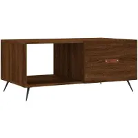 vidaXL Couchtisch Braun Eichen-Optik 90x50x40 cm Holzwerkstoff