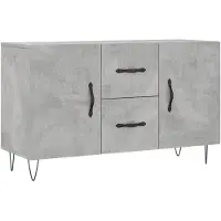 vidaXL Sideboard Betongrau 100x36x60 cm Holzwerkstoff