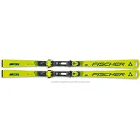 Fischer Herren Racing Ski RC4 WC CT M-PLATE + RC4 Z13 FF
