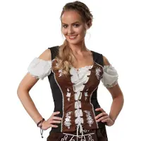Dressforfun Bluse Sissi – Damen – Größe M