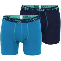 Sloggi Herren-Boxershorts, 2er-Pack, elastisch