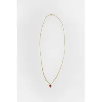Anna + Nina Kette Heart Beat Gold-plated