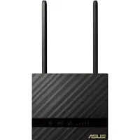 Asus 4G-N16, Wi-Fi 4 (802.11n), Einzelband (2,4GHz), Ethernet/LAN, 3G, 4G, Schwarz