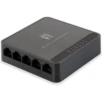 LevelOne 5-Port-Fast Ethernet-Switch, Unmanaged, Fast Ethernet (10/100), Vollduplex