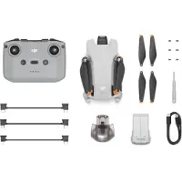 DJI Mini 3, 4 Rotoren, 48 MP, 3840 x 2160 Pixel, 16 m/s, 2453 mAh, Grau