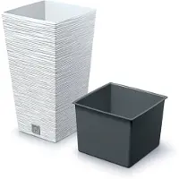 Prosperplast 11l Furu Collection 26.5x26.5x50 Cm Blumentopf