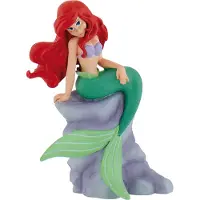 Toymax 12310 - Spielfigur - Walt Disney Arielle die Meerjungfrau auf Felsen, ca. 8,5 cm 400717612