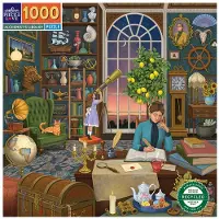Eeboo - Puzzle 1000 pcs - Alchemists Library - (EPZTAHL)