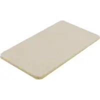 Kleine wolke Badematte "RELAX", rutschhemmend beschichtet, fußbodenheizungsgeeignet, Badteppich, Uni Farben, rechteckig, rund & als Set erhältlich