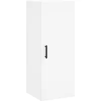 vidaXL Wandschrank Weiß 34,5x34x90 cm