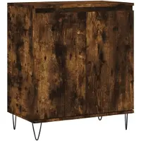 vidaXL Sideboard Räuchereiche 60x35x70 cm Holzwerkstoff