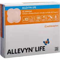 Smith&Nephew Allevyn Life 15,4x15,4 cm Silikonschaumverband 10 St Verband
