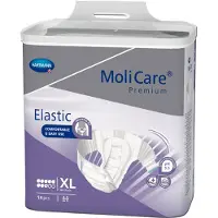 Molicare Premium Elastic Slip 8 Tropfen Gr.XL 14 St Einweghosen