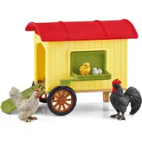 Schleich Mobile Chicken Coop, Mehrfarbig