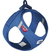 Curli Vest harness schnalle air-mesh, Hund, Westengeschirr, M, Blau