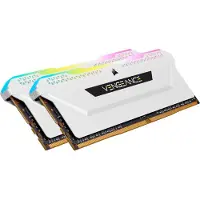 Corsair Vengeance RGB PRO SL DDR4-3200 - 16GB - CL16 - Dual Channel (2 pcs) - Intel XMP - Weiß mit RGB