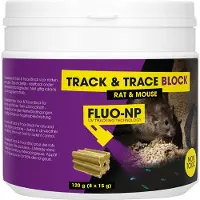 Ungeziefershop Fluo-NP Block 120 Gramm Gegen Mäuse