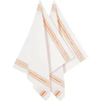 De Witte Lietaer Gläsertuch Dish Orange (2er Set)