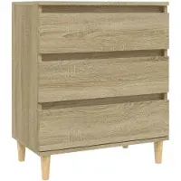 vidaXL Sideboard Sonoma-Eiche 60x35x70 cm Holzwerkstoff