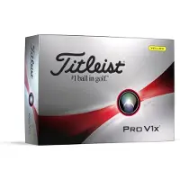 Titleist Pro V1x 2023 Yellow